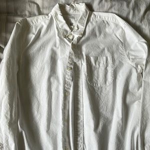 Gap white standard fit Xl men casual shirt